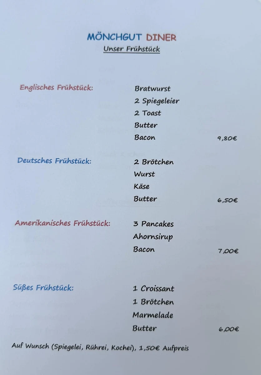 Speisekarte photo 2