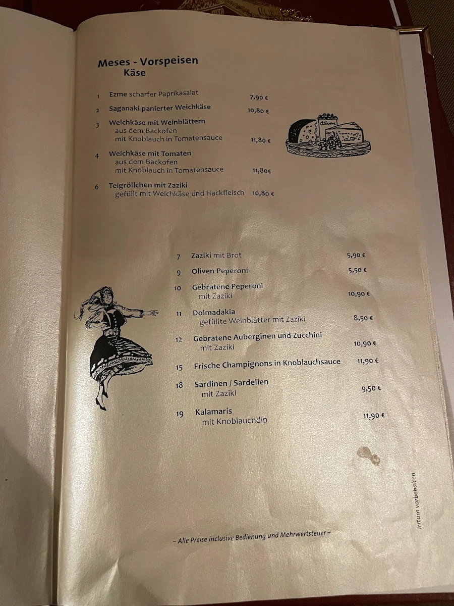 Speisekarte photo 2