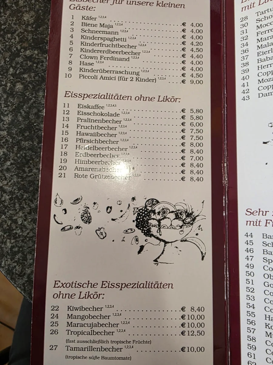 Speisekarte photo 6