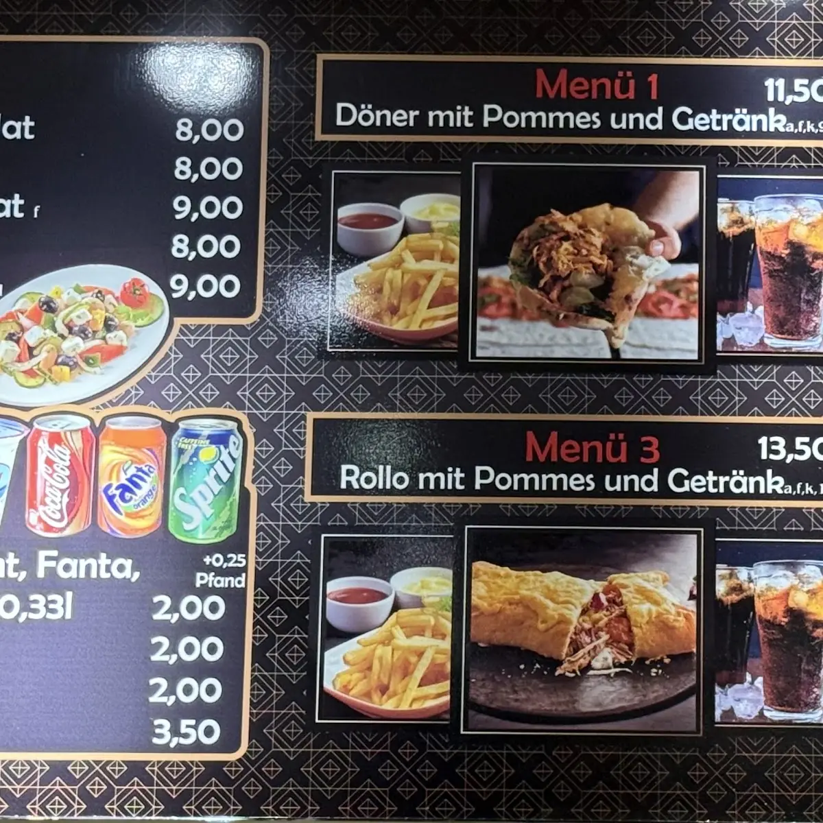 Speisekarte photo 2