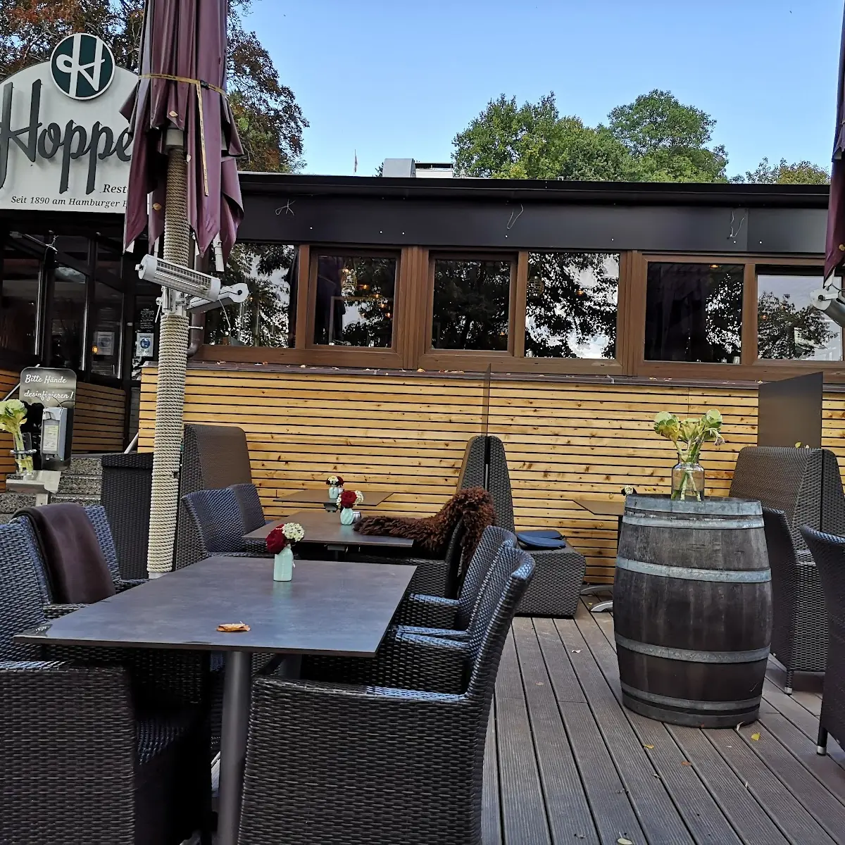 Atmosphäre, Hoppe’s Restaurant