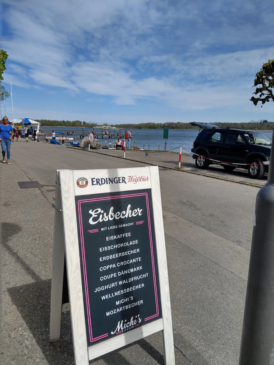 Speisekarte, Michi’s Eiscafé