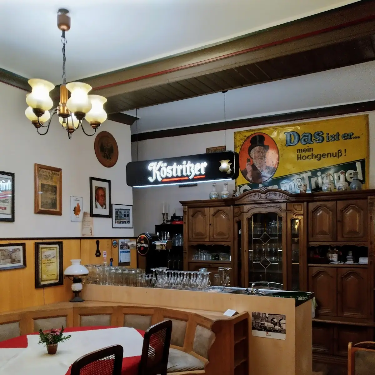 Atmosphäre, Restaurant Zum Socken