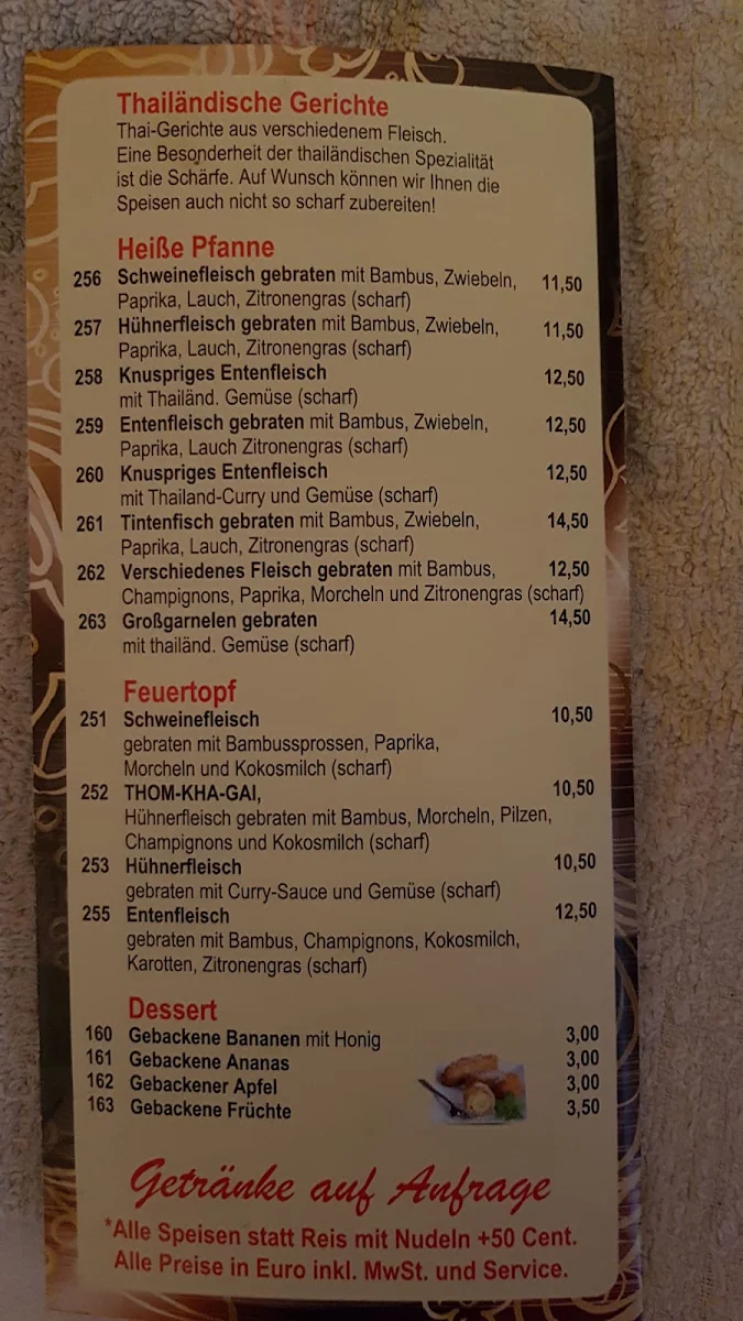 Speisekarte, Marktplatz Bistro