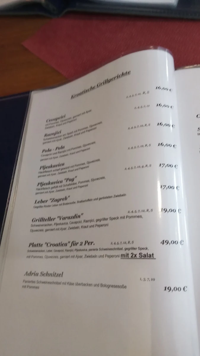 Speisekarte photo 3