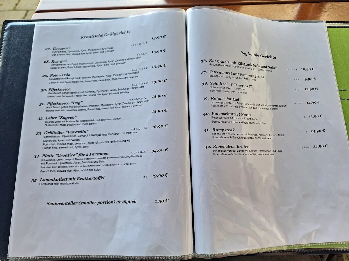 Speisekarte photo 4