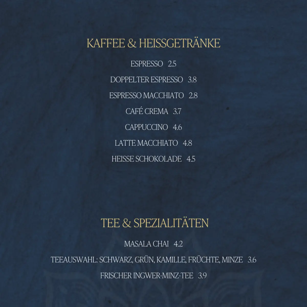 Speisekarte photo 6