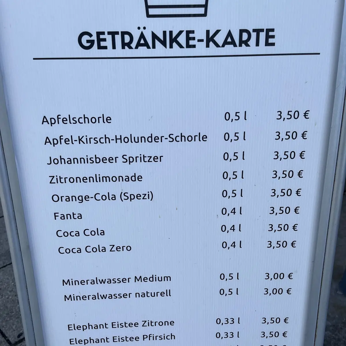 Speisekarte photo 5