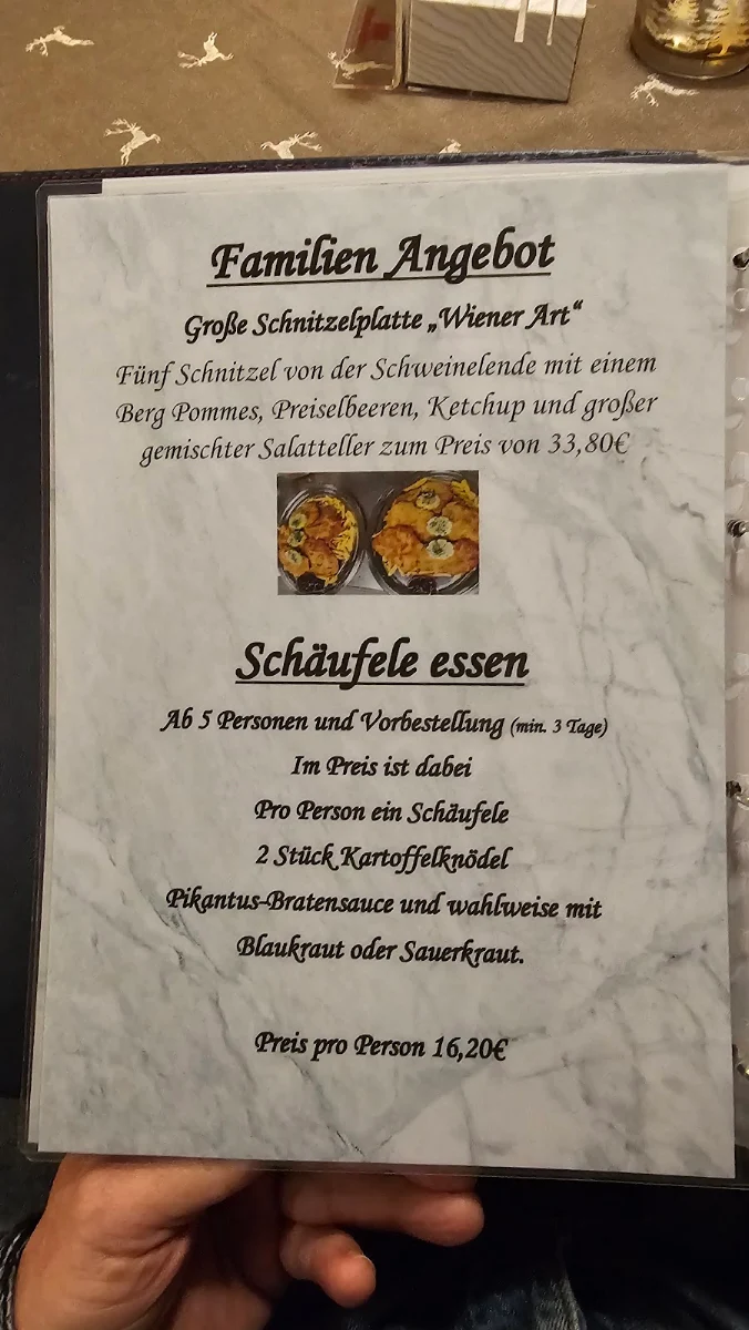 Speisekarte photo 3
