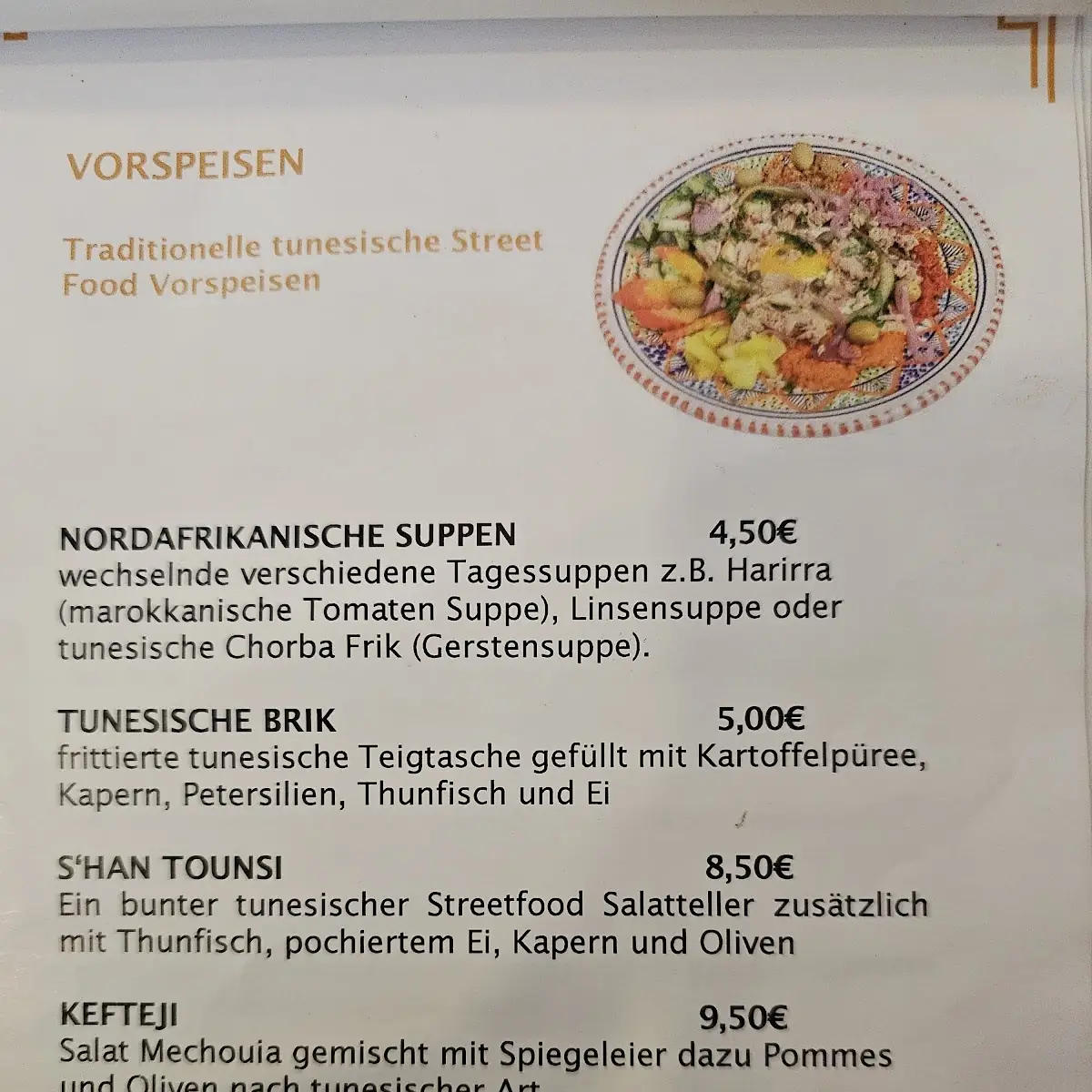 Speisekarte photo 1