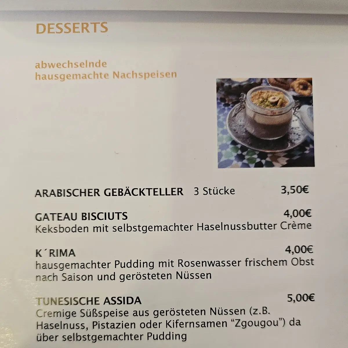 Speisekarte photo 6