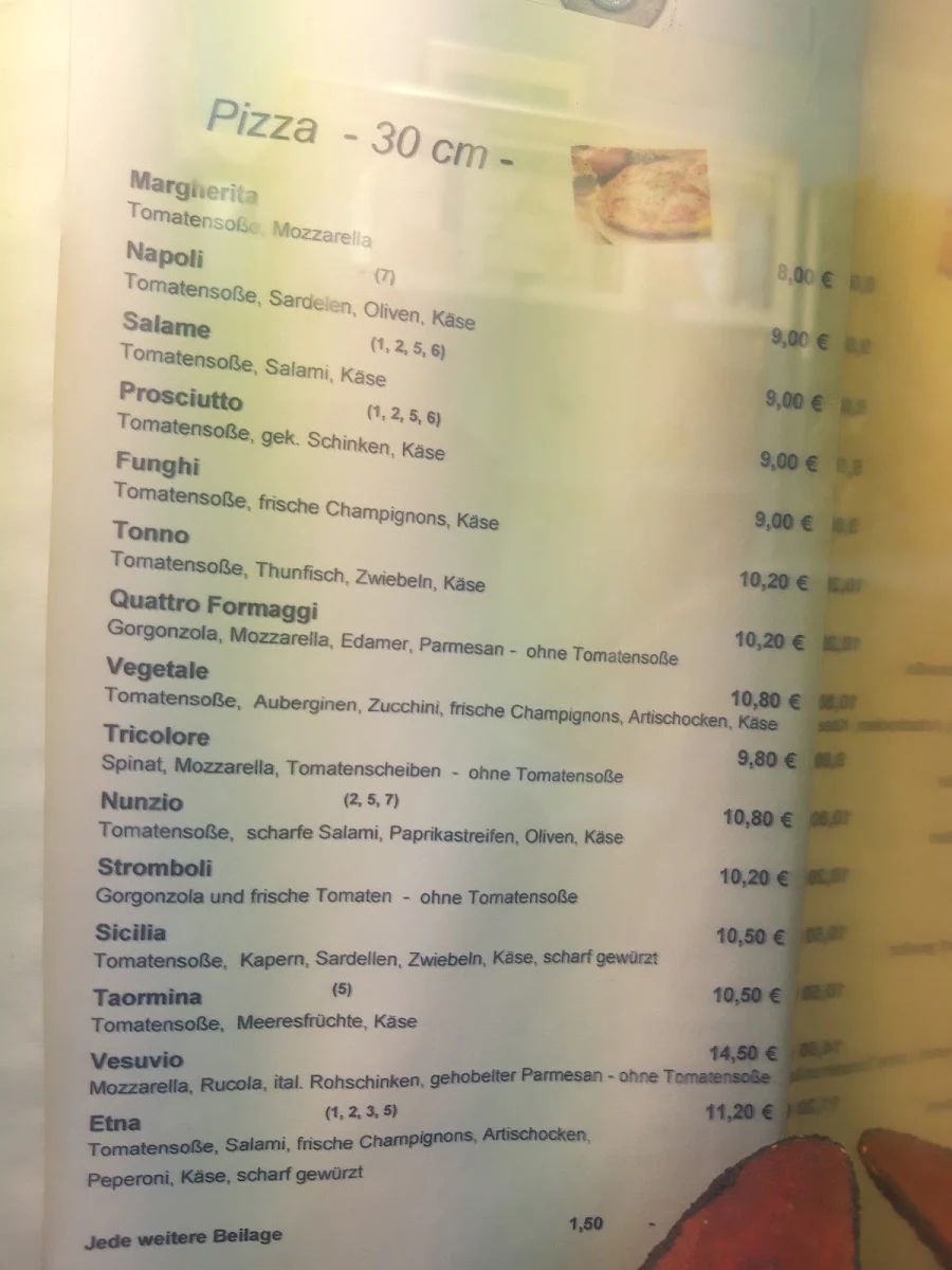 Speisekarte photo 1