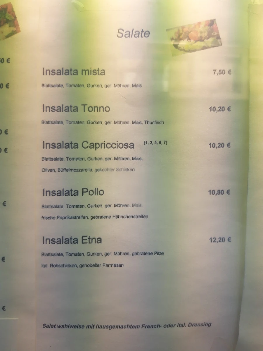 Speisekarte photo 2