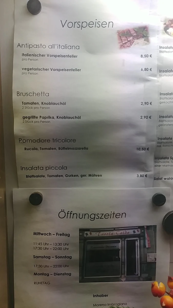Speisekarte photo 5