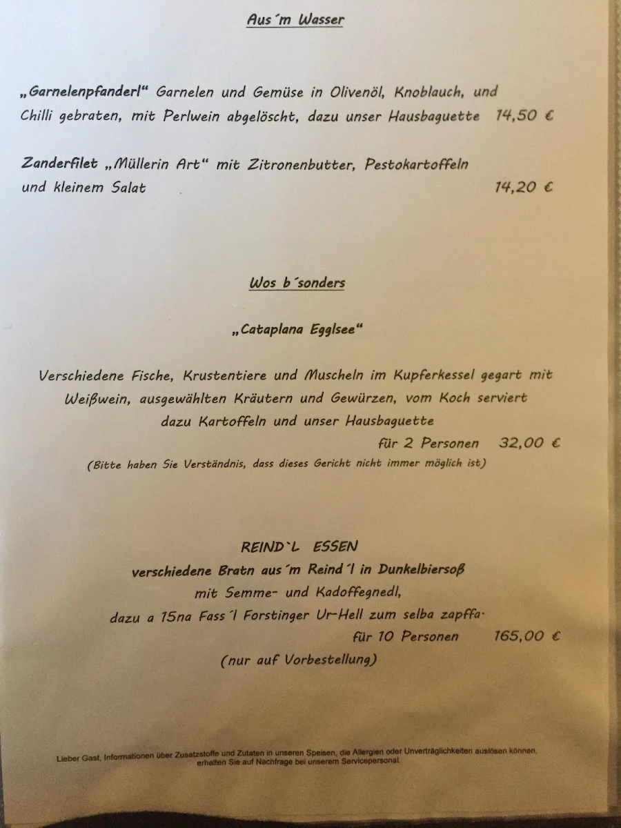 Speisekarte photo 2