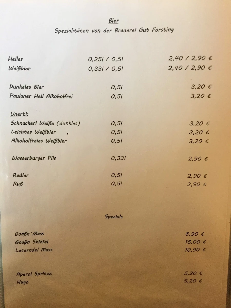 Speisekarte photo 6
