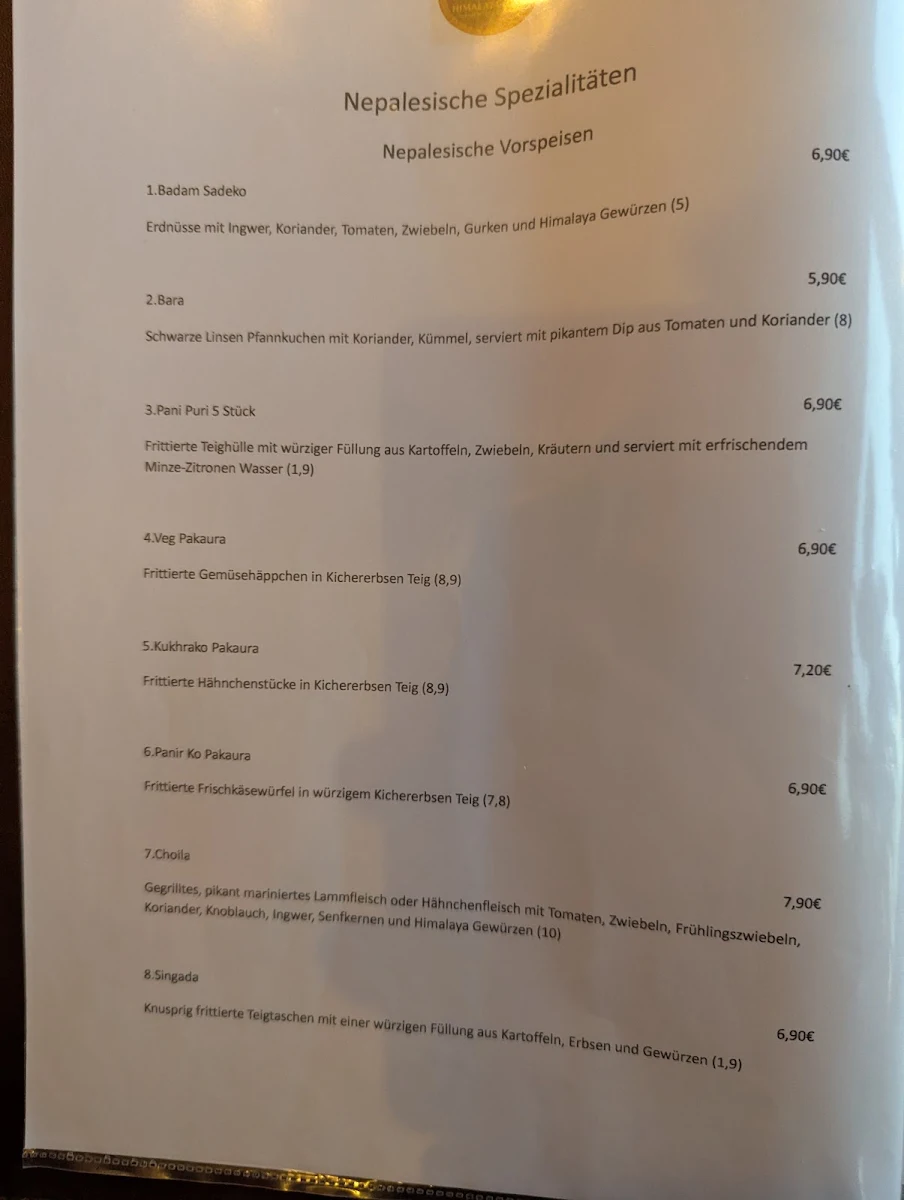 Speisekarte photo 7