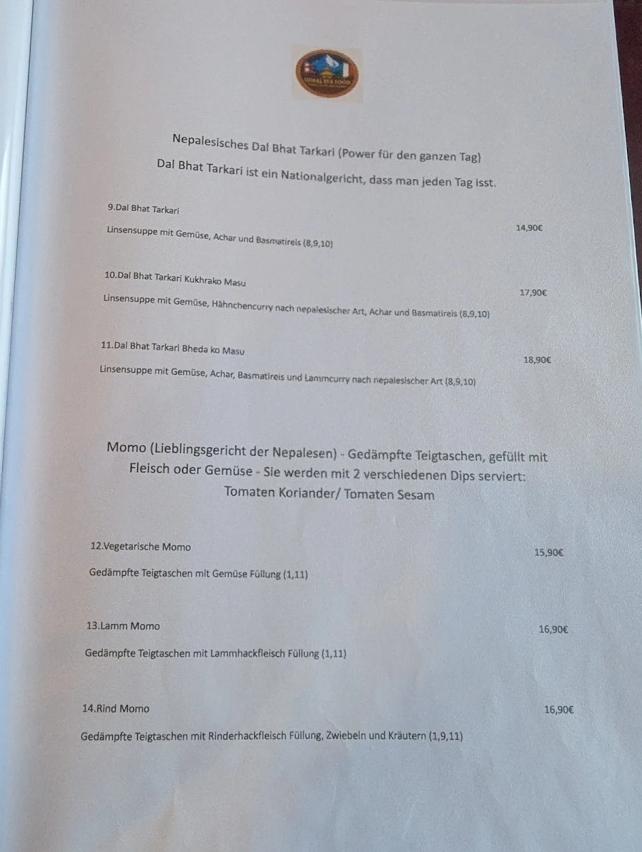 Speisekarte photo 8