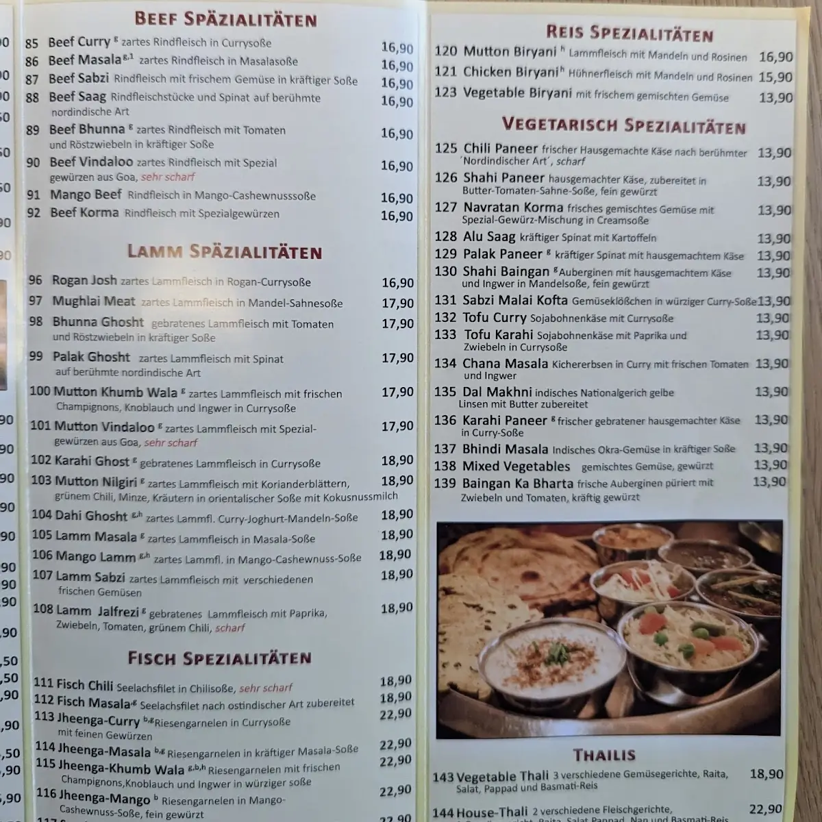 Speisekarte photo 5