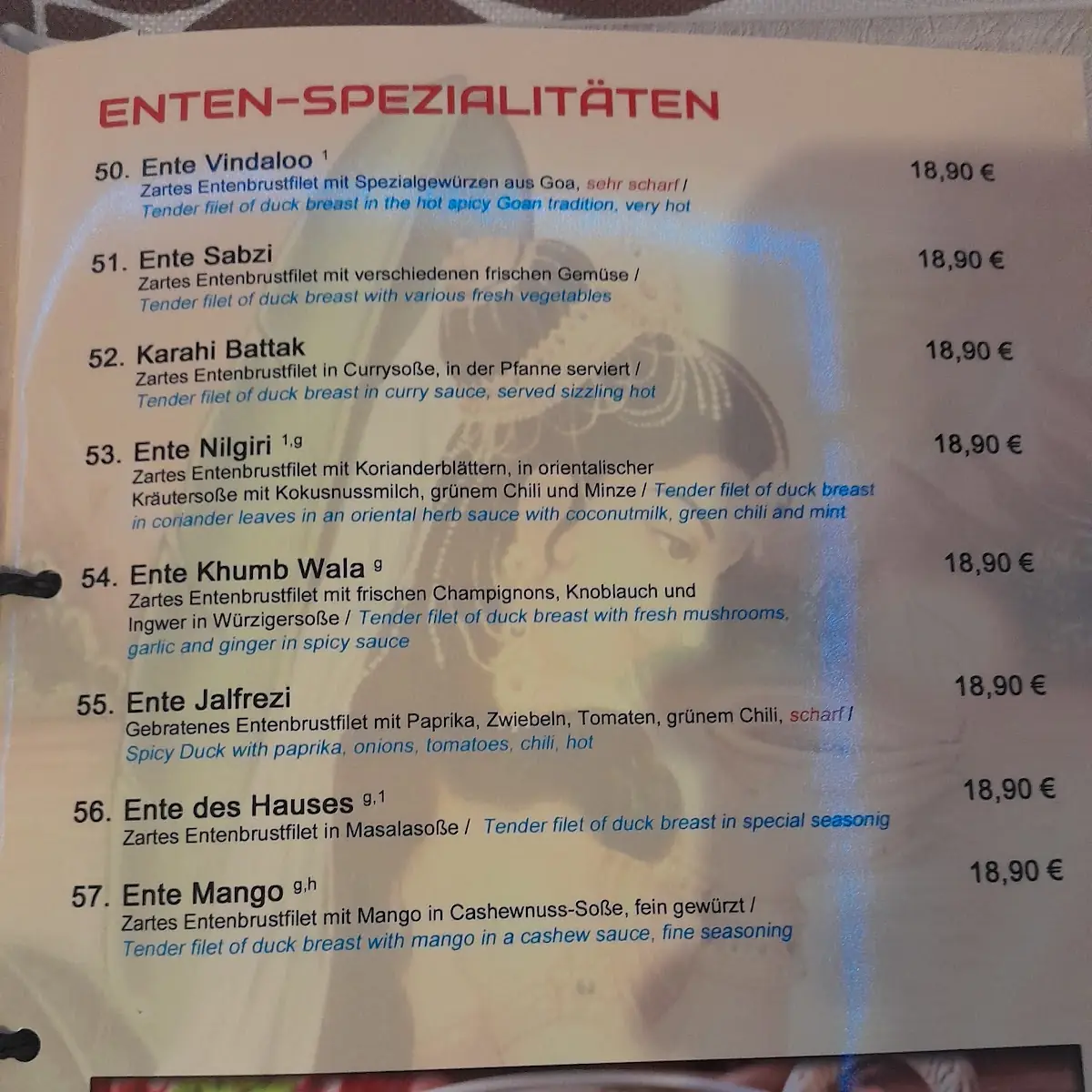 Speisekarte photo 6