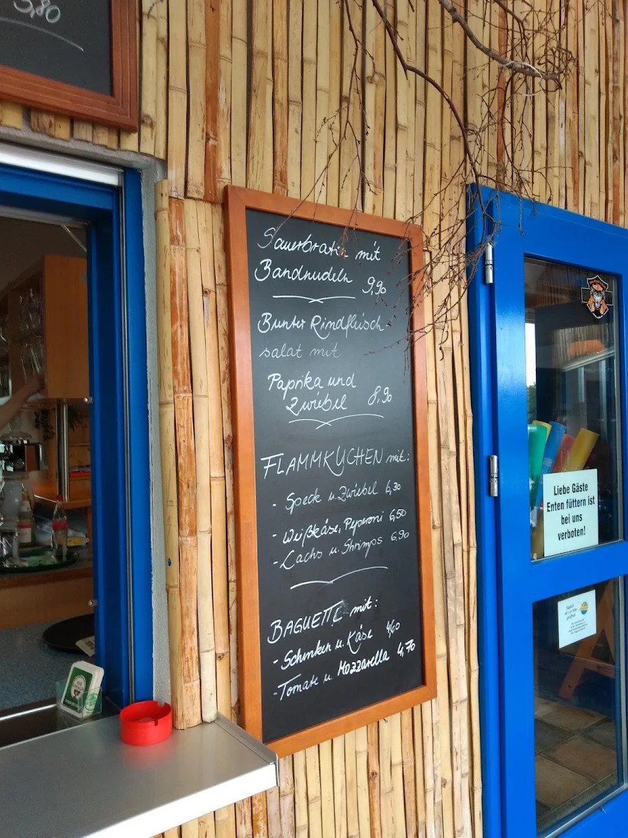 Speisekarte, Seehaus Schuttern