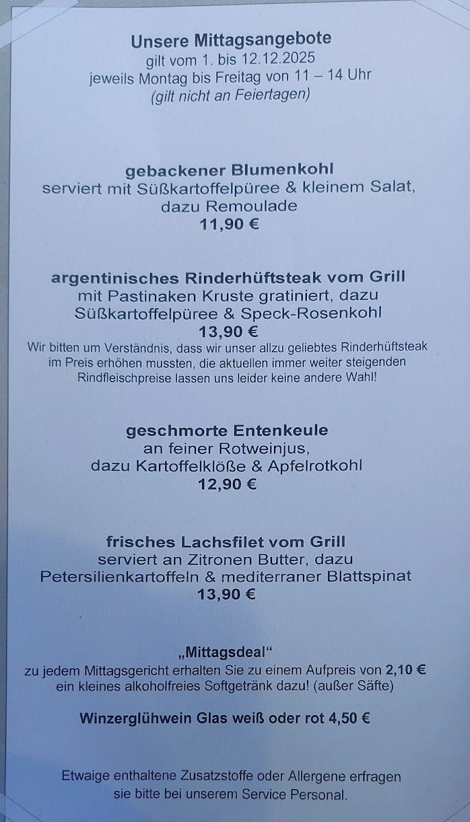 Speisekarte photo 1