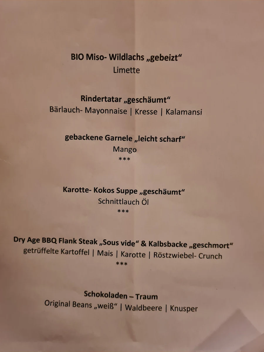 Speisekarte photo 2
