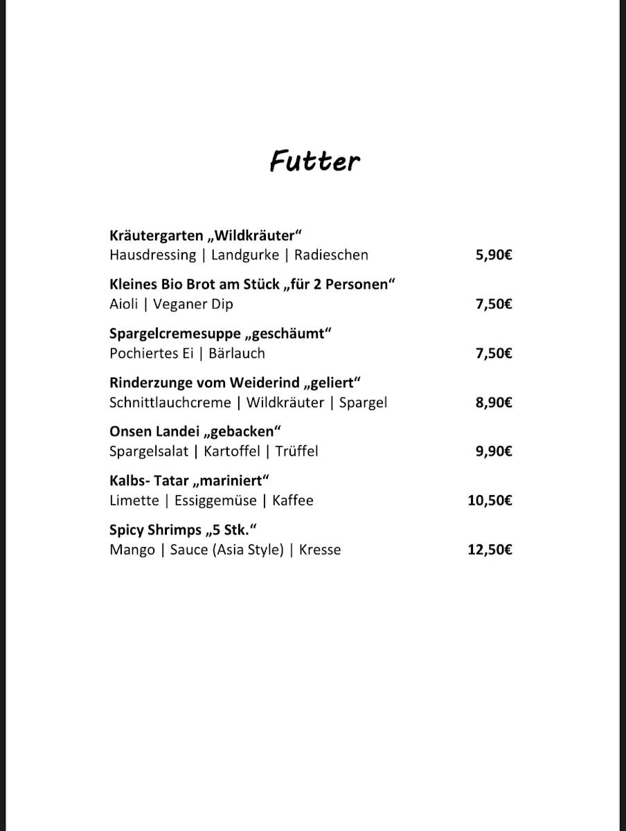 Speisekarte photo 4