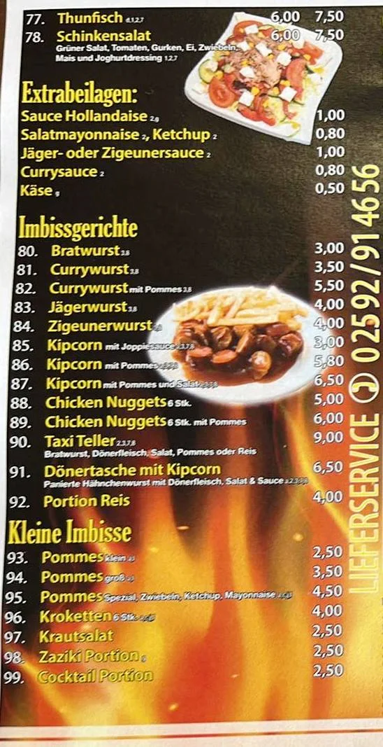Speisekarte photo 3