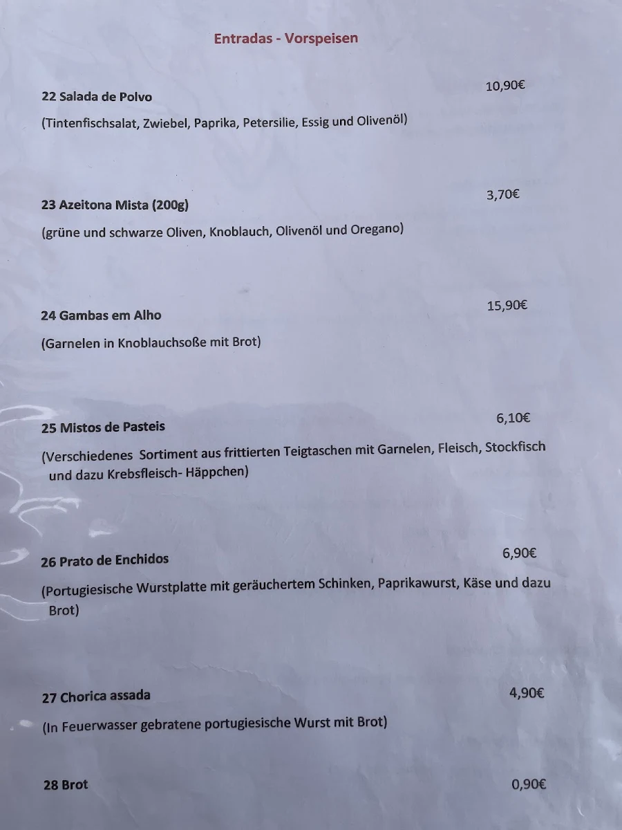 Speisekarte photo 1