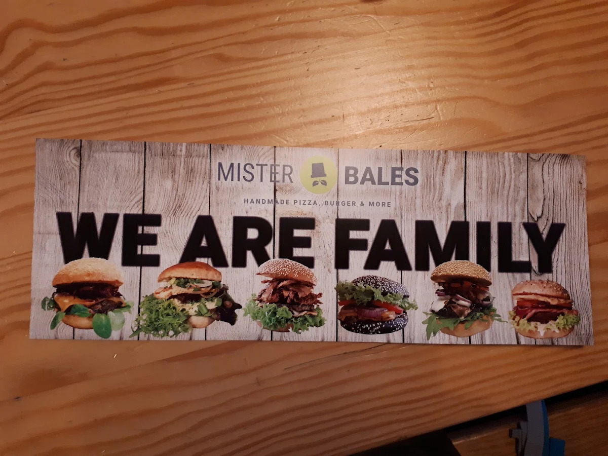 Speisekarte, Mister Bales