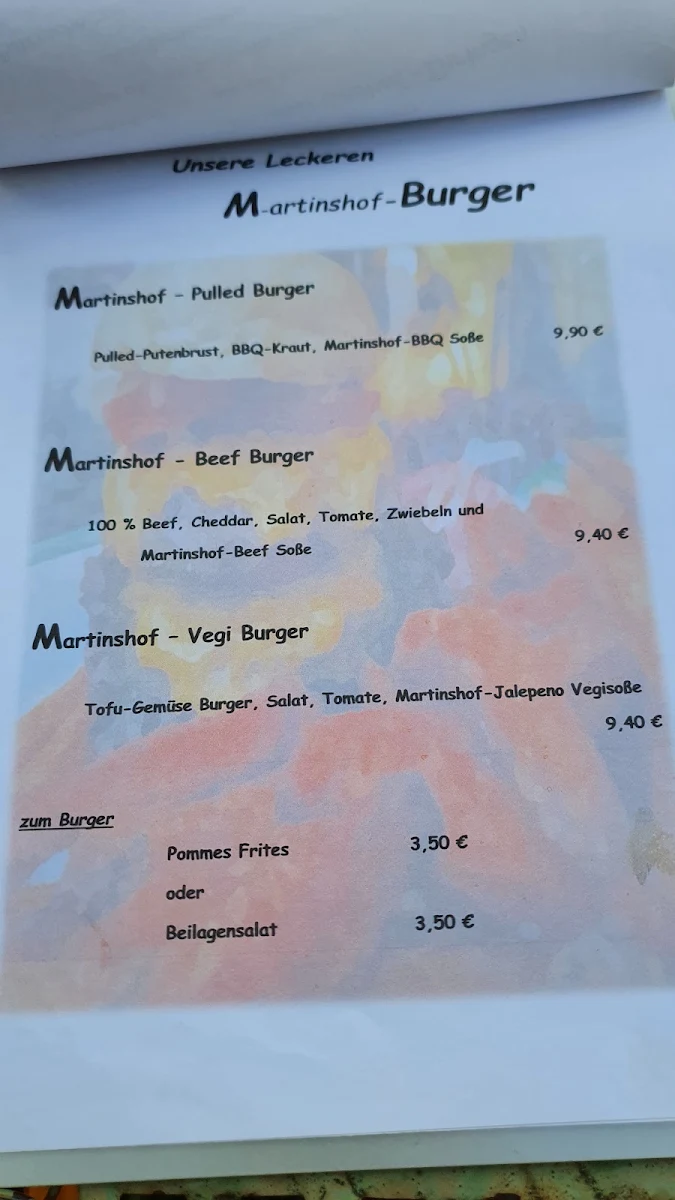 Speisekarte photo 2