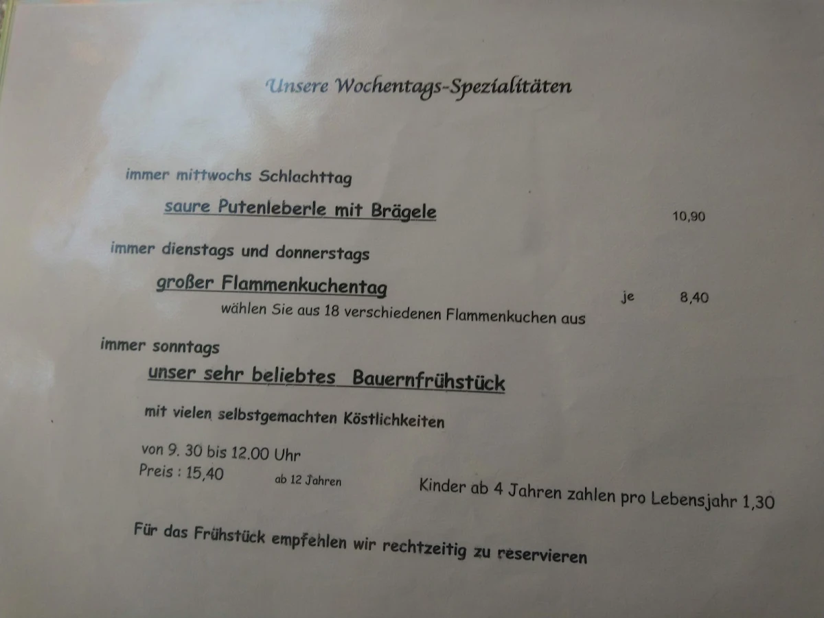 Speisekarte photo 7