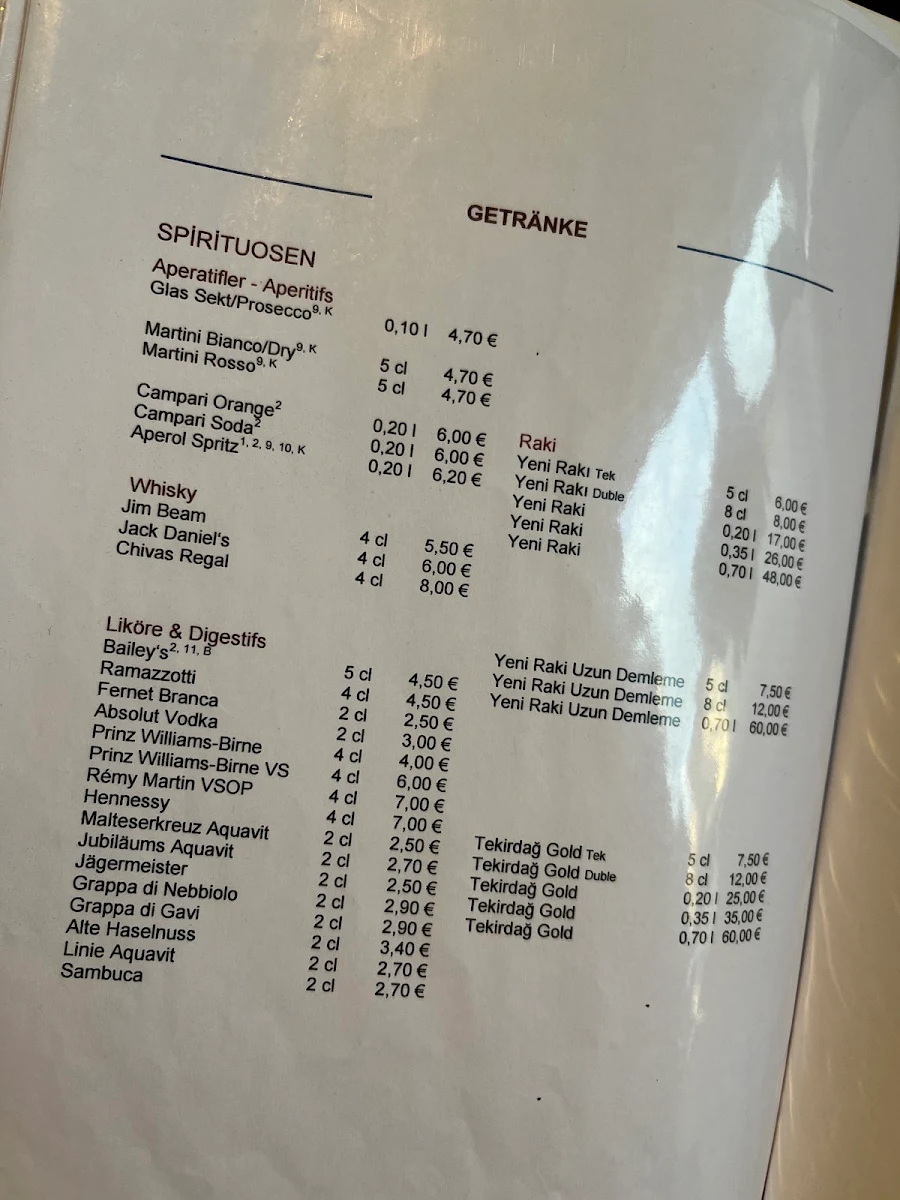 Speisekarte photo 2