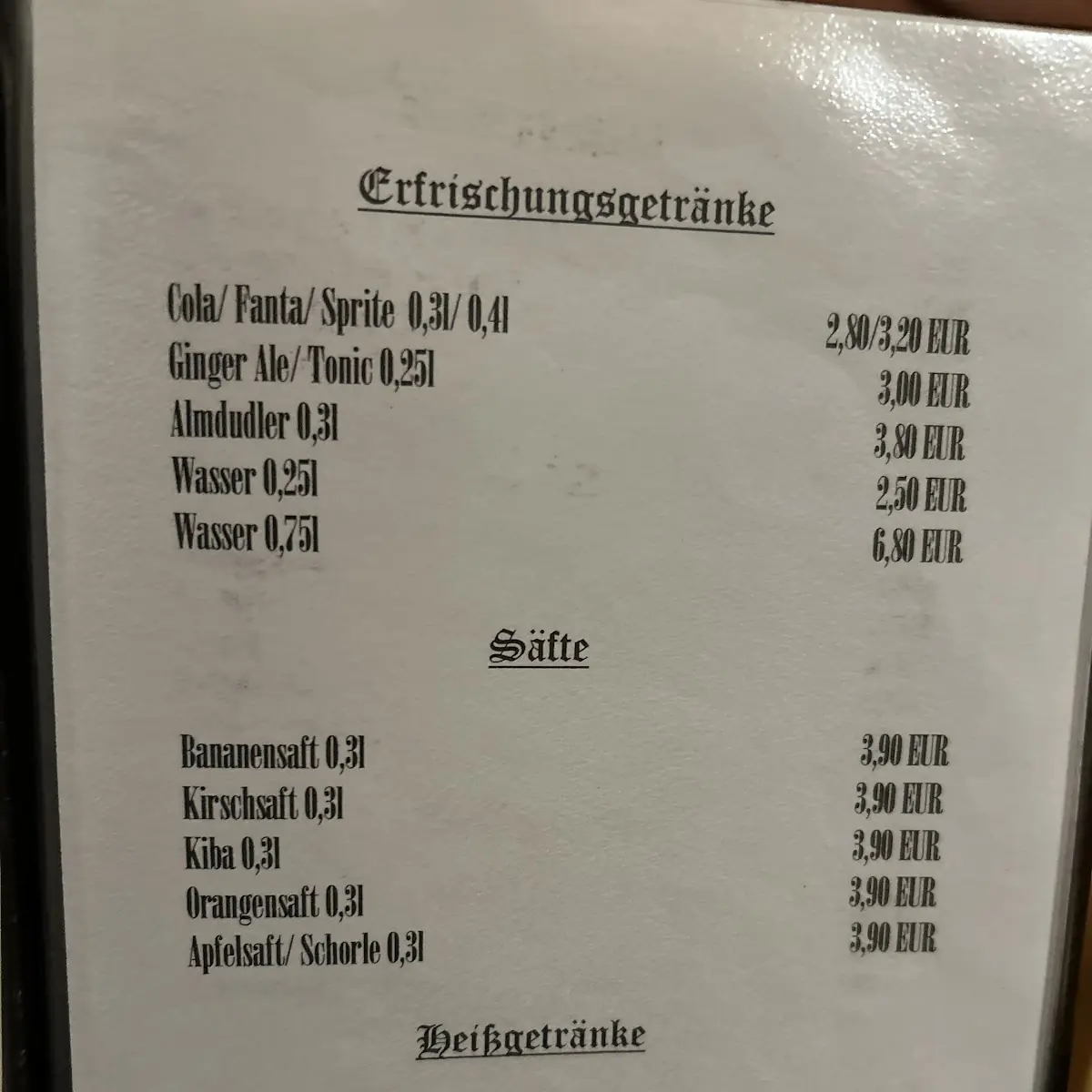 Speisekarte photo 10