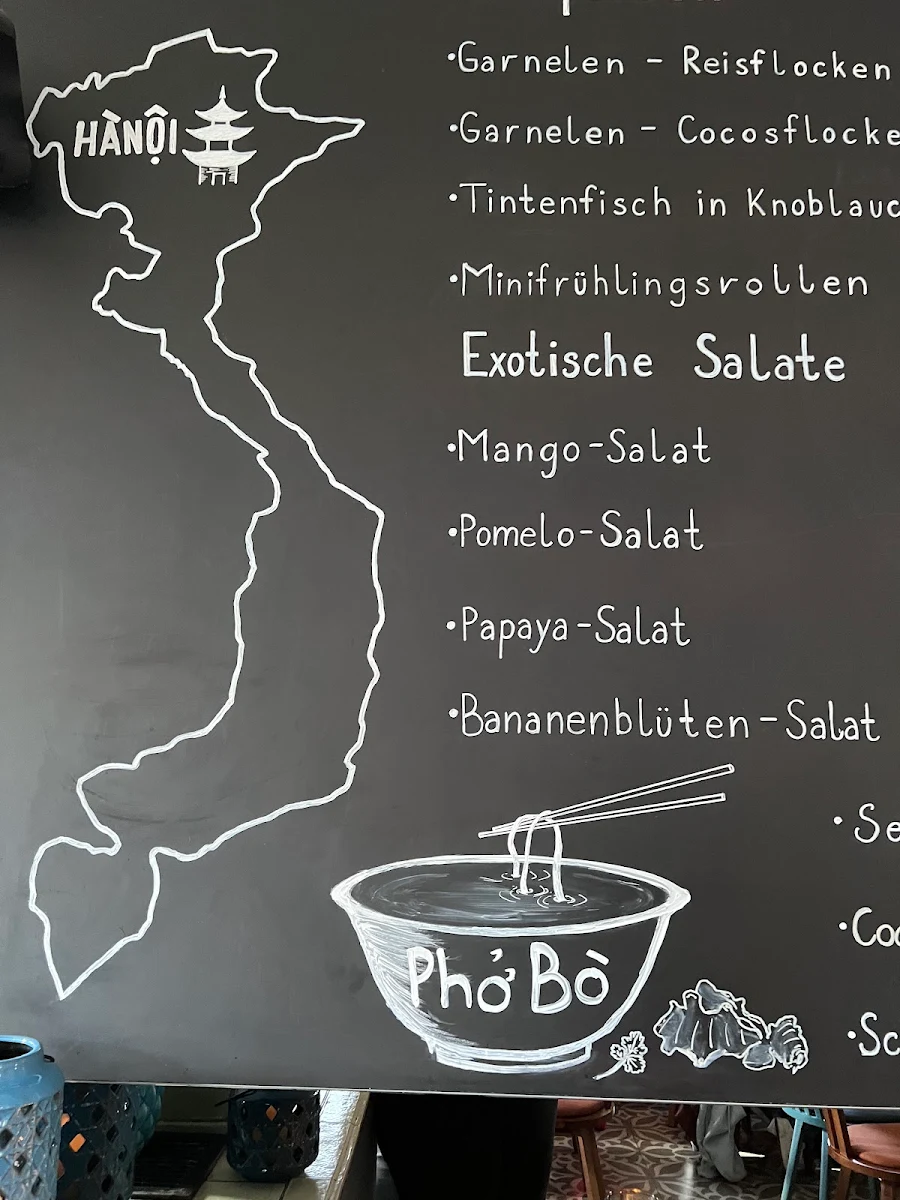 Speisekarte, Thanh Vietnamese Home Kitchen