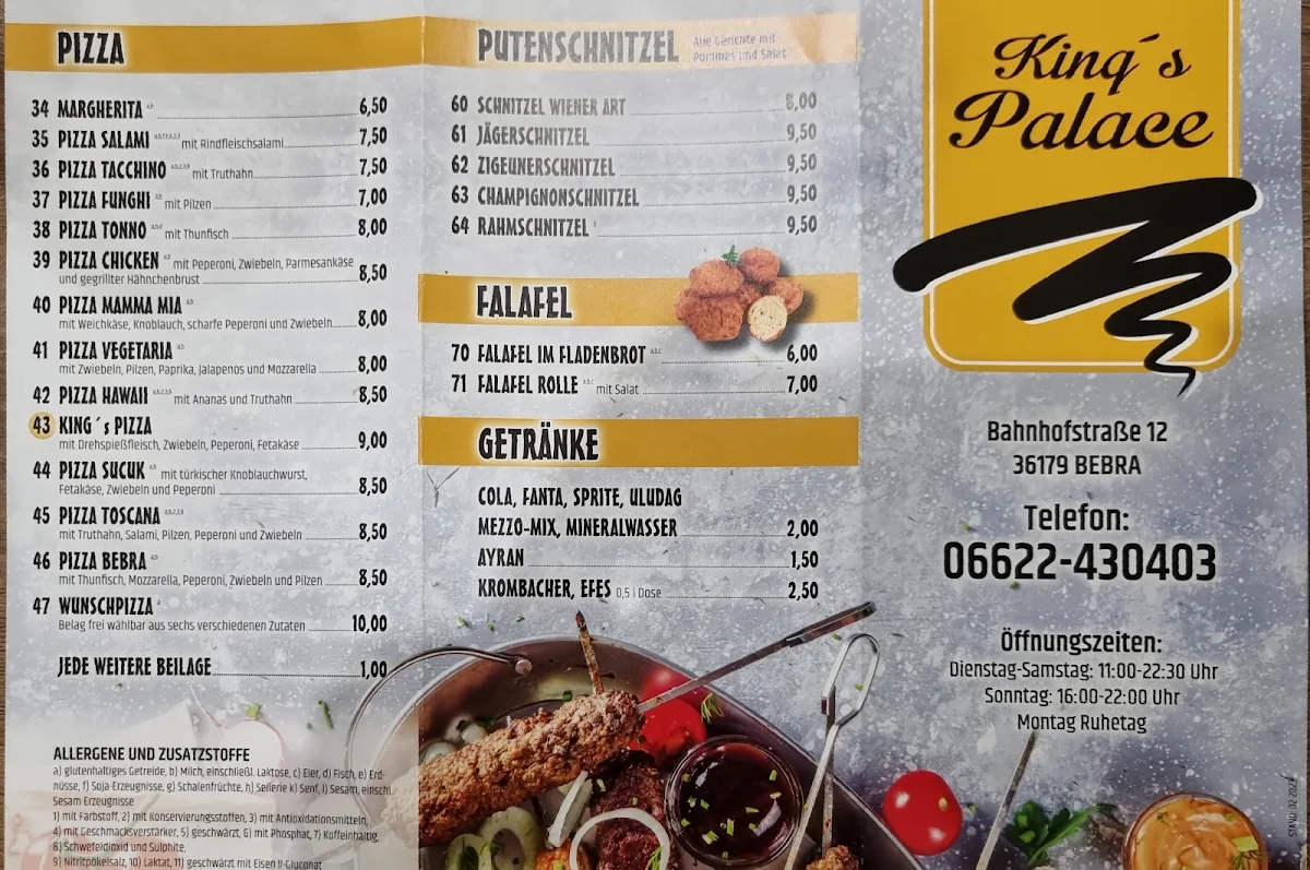 Speisekarte photo 2