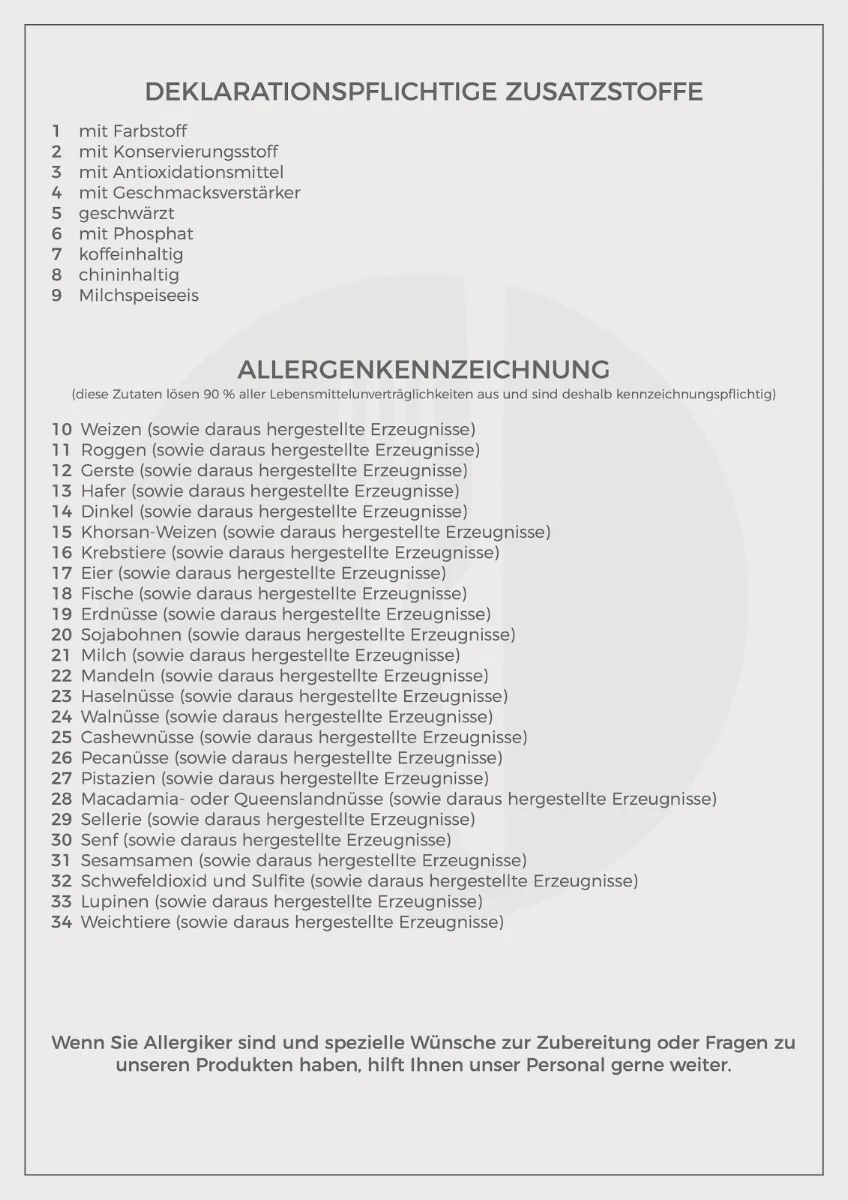 Speisekarte photo 9