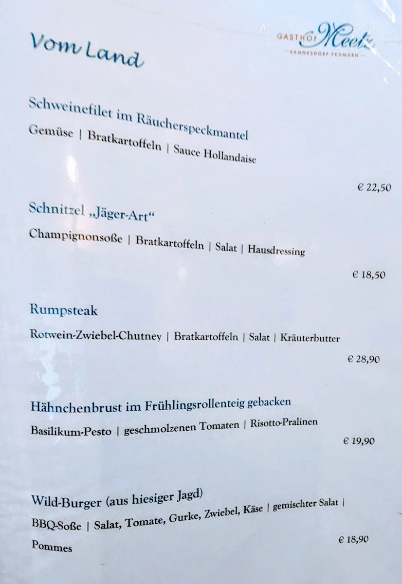 Speisekarte photo 7