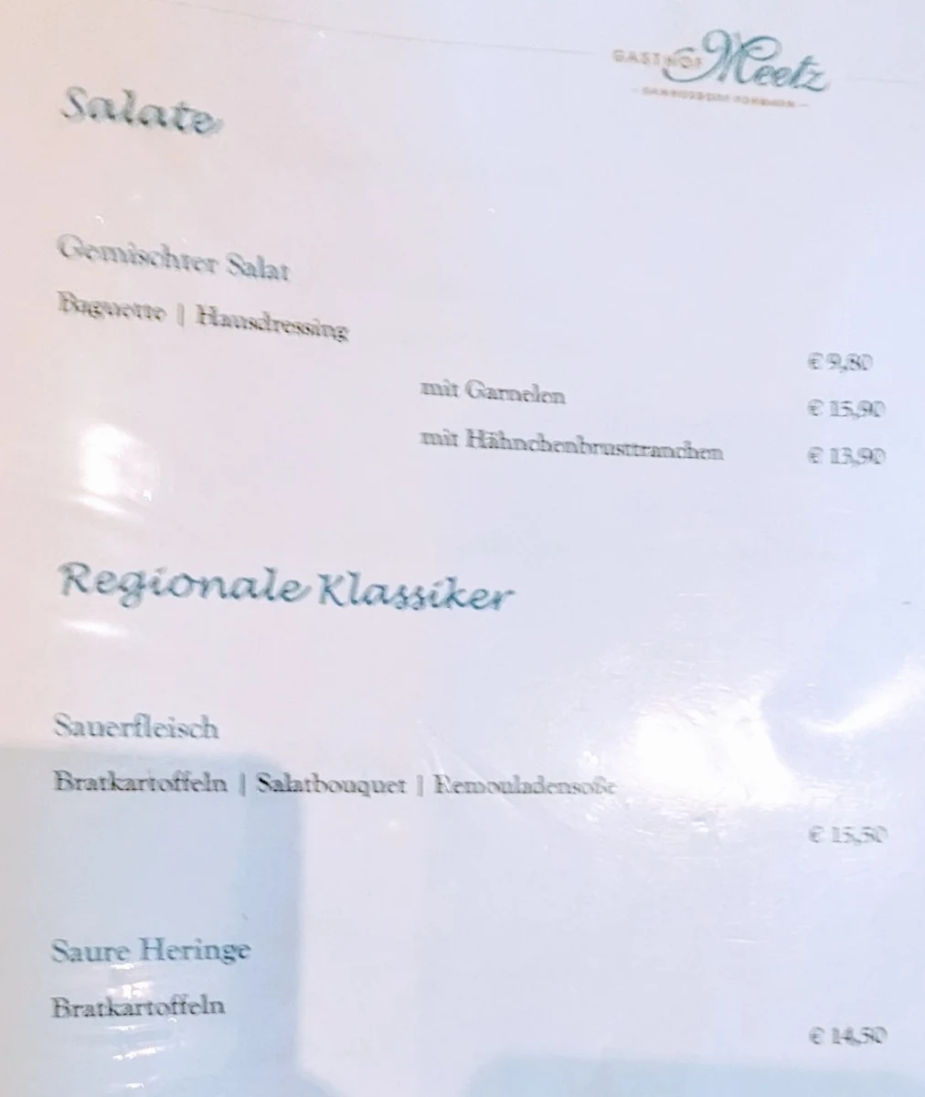 Speisekarte photo 9