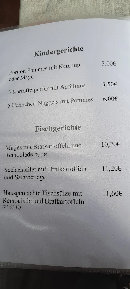Speisekarte photo 1