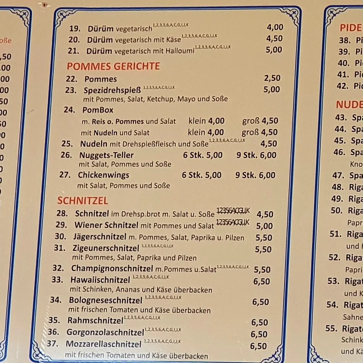 Speisekarte photo 7