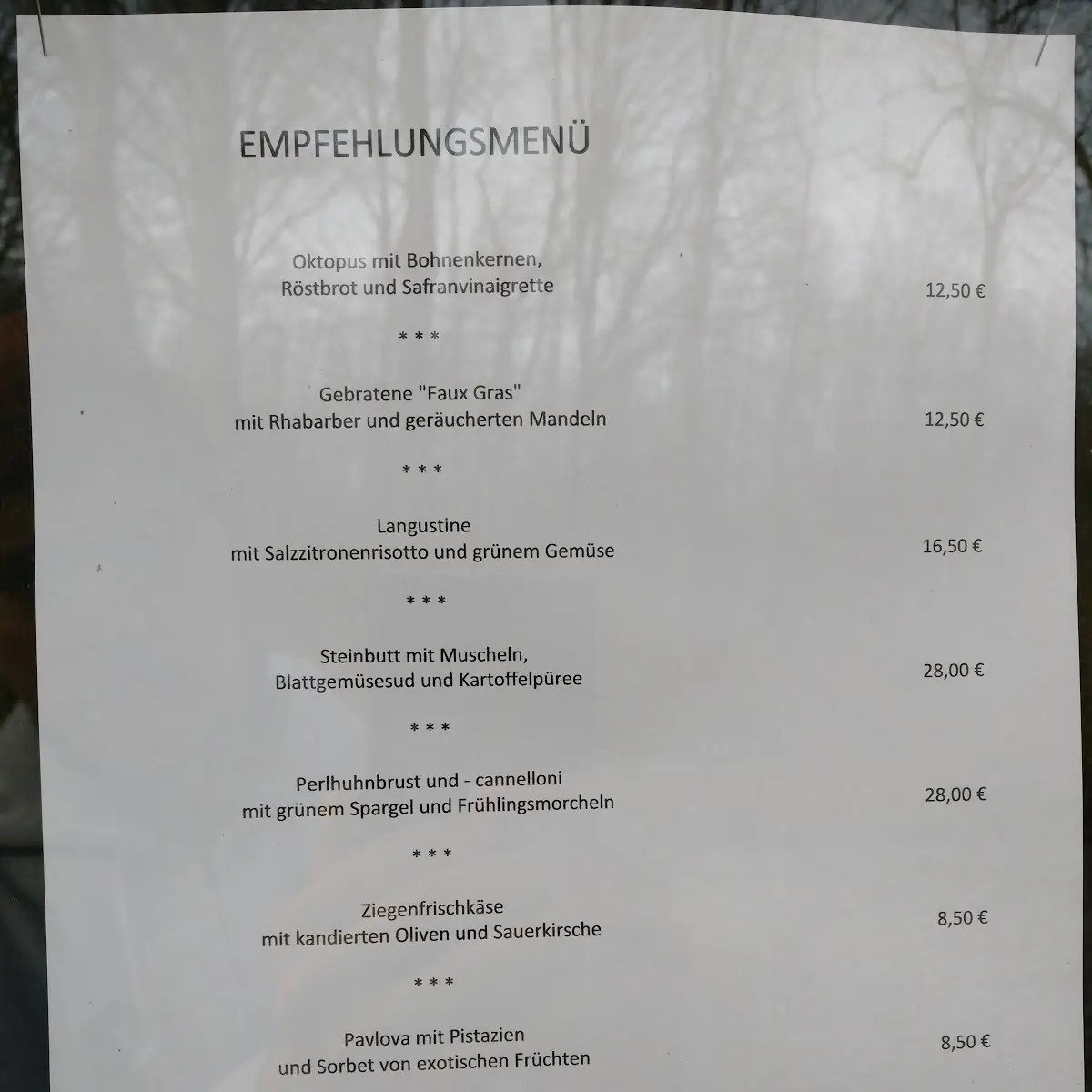 Speisekarte photo 4