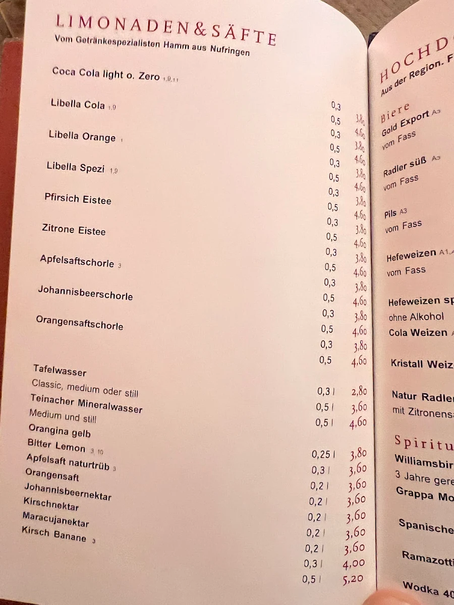 Speisekarte photo 1