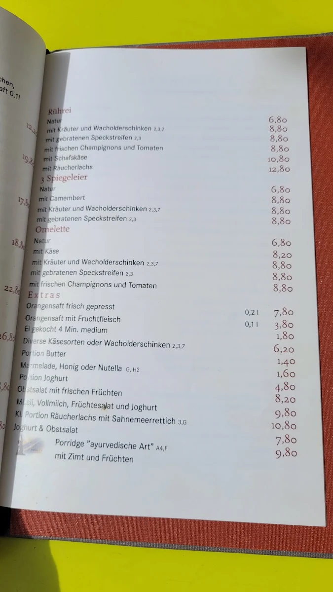 Speisekarte photo 2