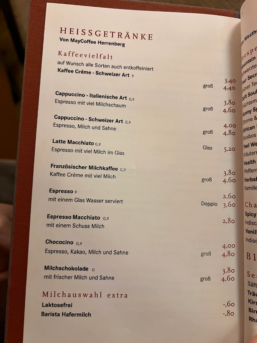 Speisekarte photo 4