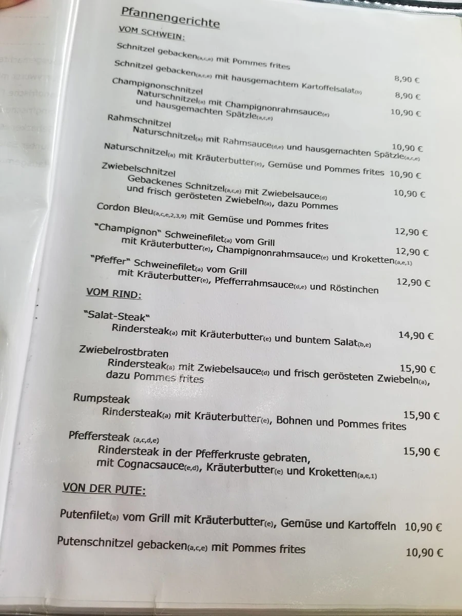 Speisekarte photo 5
