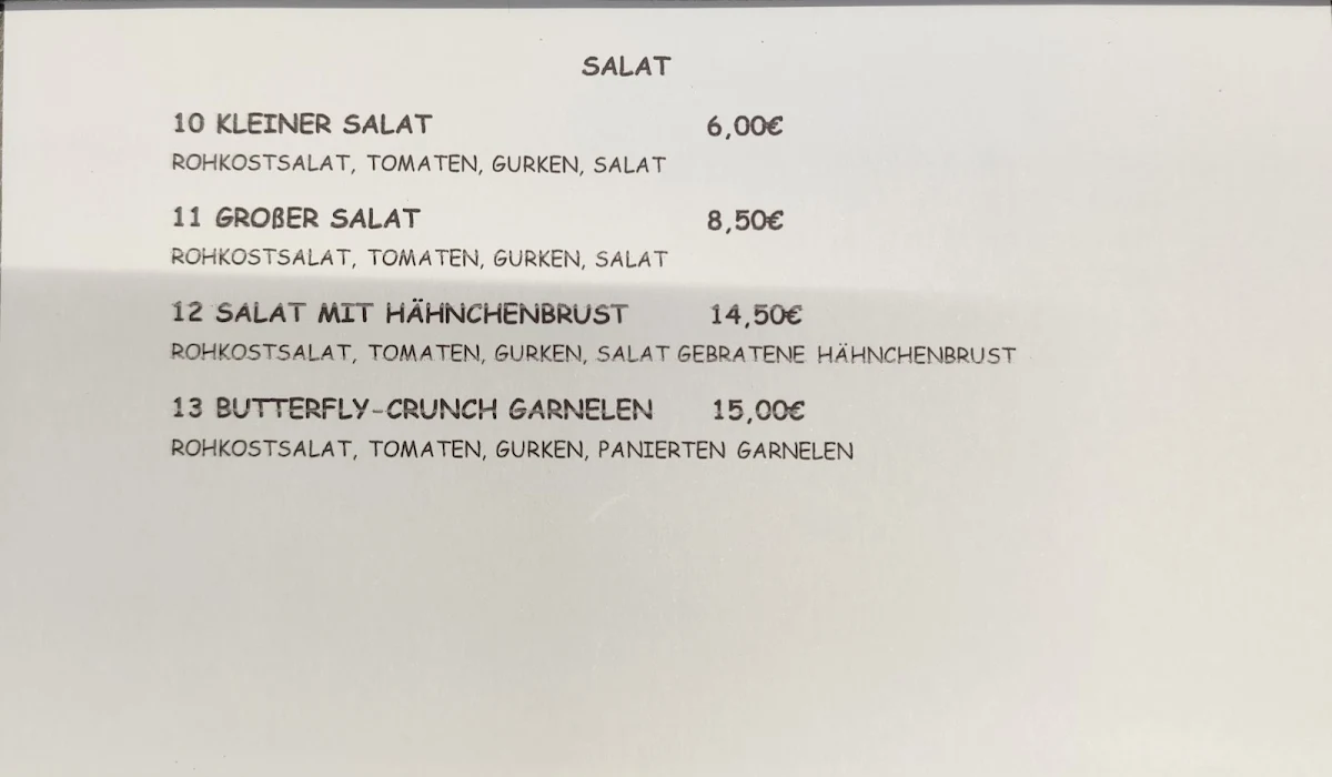 Speisekarte photo 4