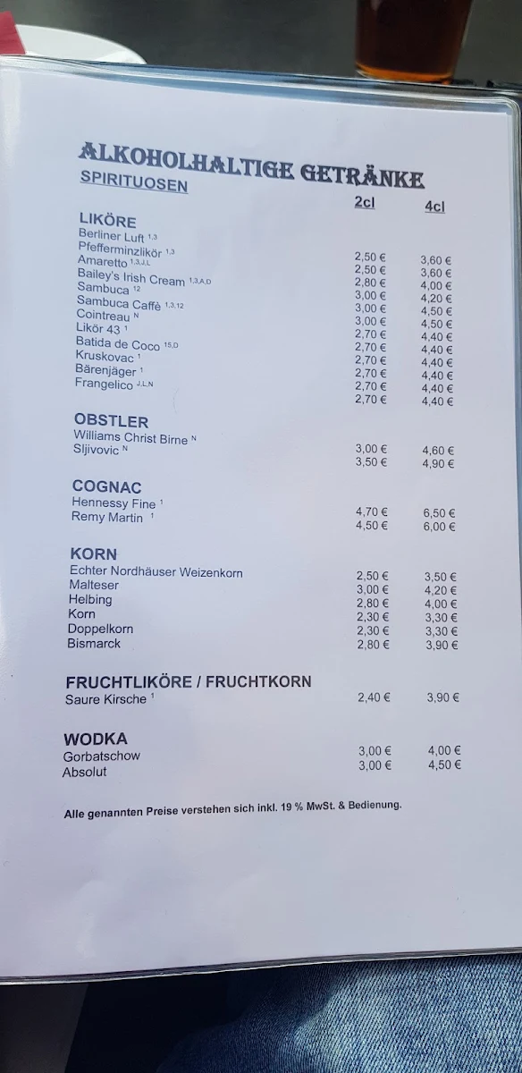 Speisekarte photo 7