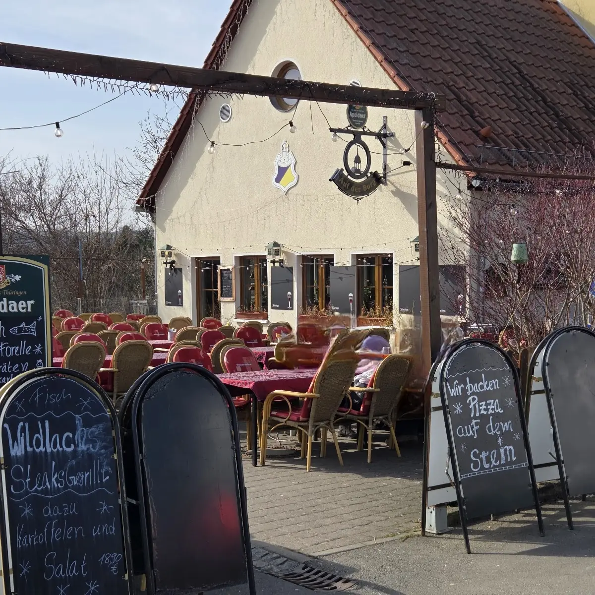 Atmosphäre, Restaurant Auf der Burg